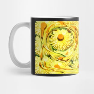 Love flowers 1960s Mug